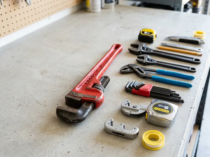 Professional plumbers in Loyall, KY equipped with top-tier tools for residential and commercial plumbing services.